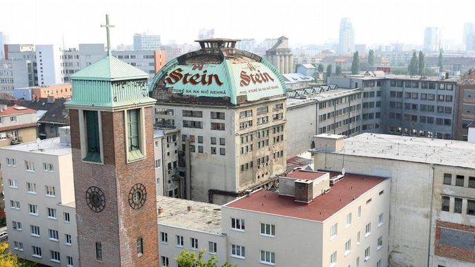 Bývalý pivovar Stein v Bratislavě