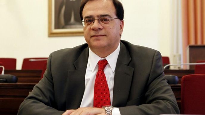 Bývalý řecký ministr financí Gikas Harduvelis