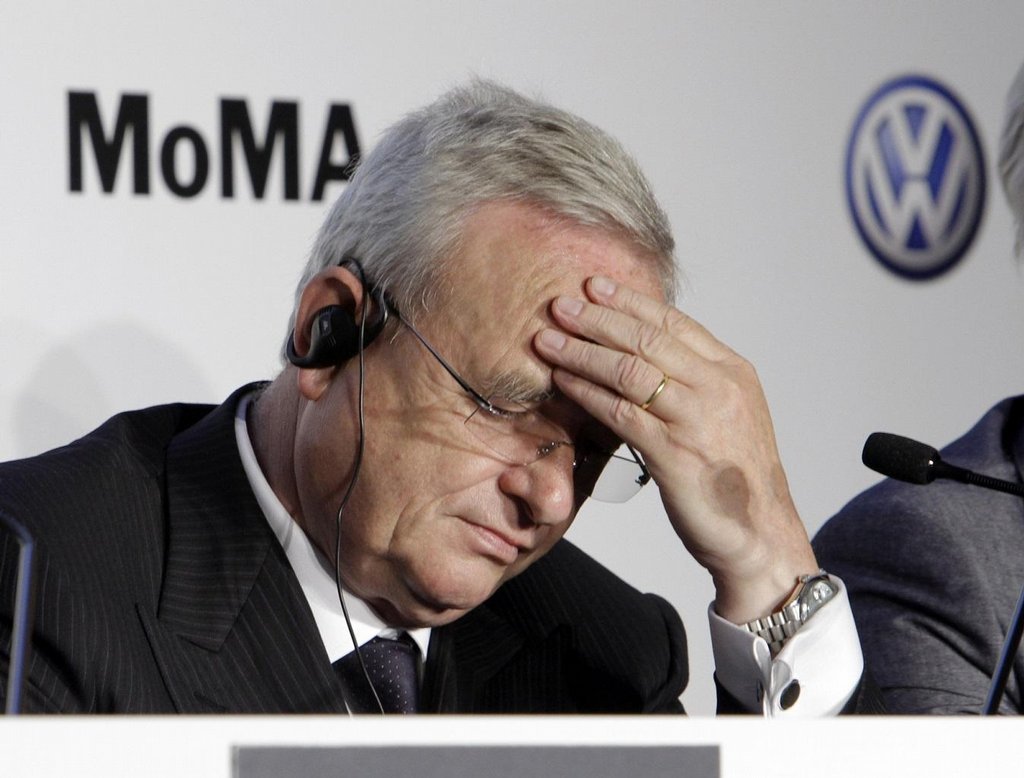 bývalý šéf Volkswagenu Martin Winterkorn