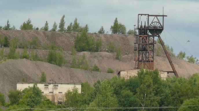 bývalý uranový důl