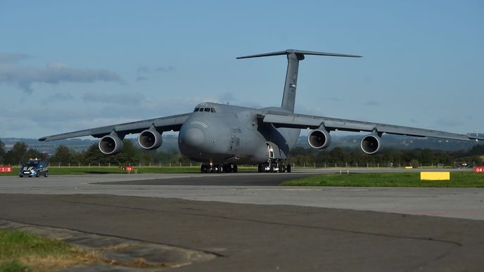 C-5M Super Galaxy v Mošnově