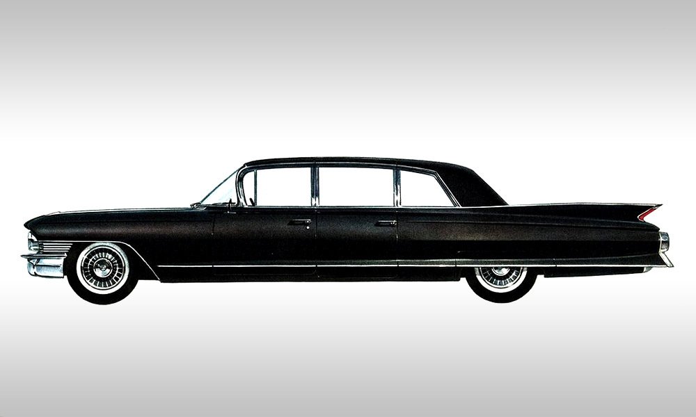 Cadillac Fleetwood 75 Imperial Sedan byl dlouhý 6154 mm a jeho cena začínala na 9 750 dolarů.