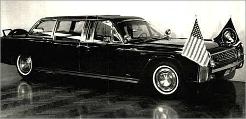 1961 Lincoln X-100 Continental, John F. Kennedy