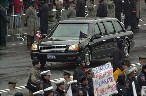 2001 Cadillac DTS, George W. Bush