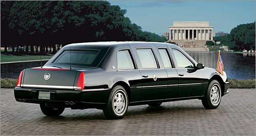 2005 Cadillac DTS, George W. Bush