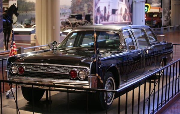 1961 Lincoln Continental, John F. Kennedy