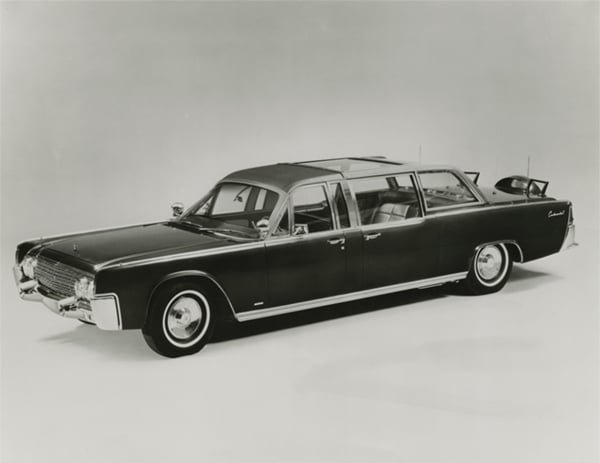 1961 Lincoln Continental, John F. Kennedy