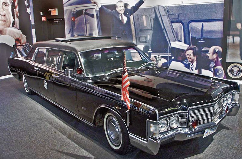 1969 Lincoln Lehman Peterson Limo, Richard Nixon