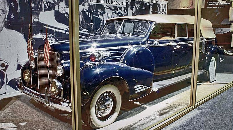 1938 Cadillac Limousine Secret Service Car, Franklin D. Roosevelt