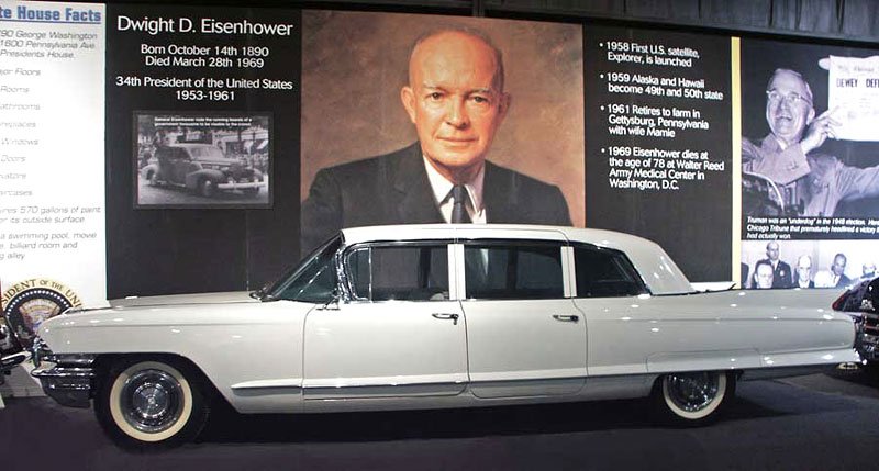 1962 Cadillac Fleetwood Limousine, Dwight D. Eisenhower