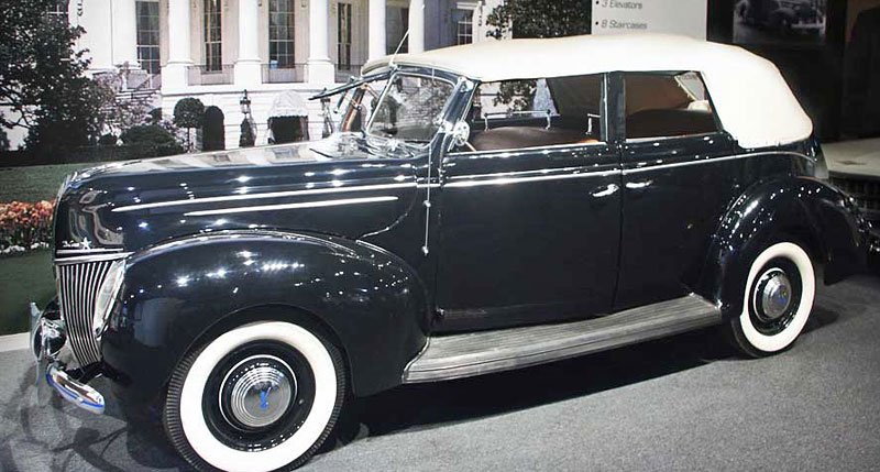 1939 Ford Secret Service Car,Franklin D. Roosevelt