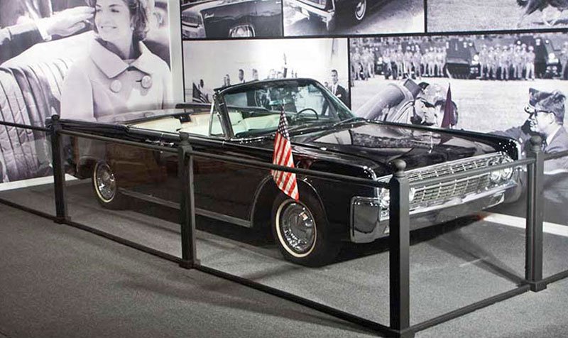 1962 Lincoln Continental Convertible, John F. Kennedy