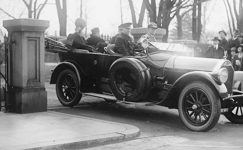 Pierce Arrow Touring Car, Woodrow Wilson