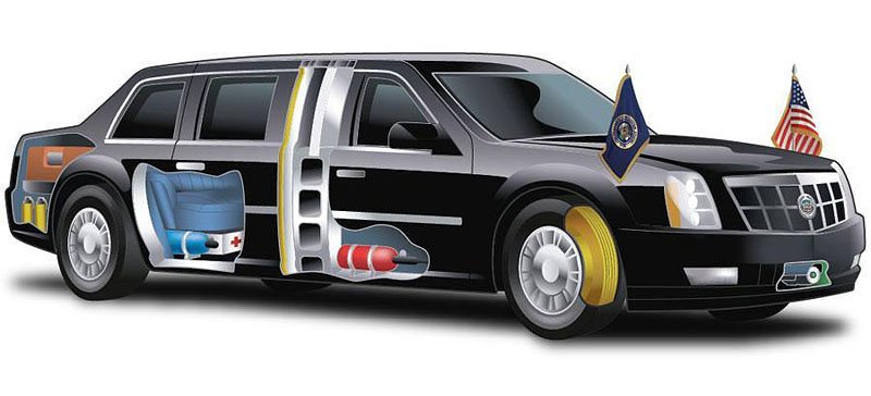 2013 Cadillac, Barack Obama