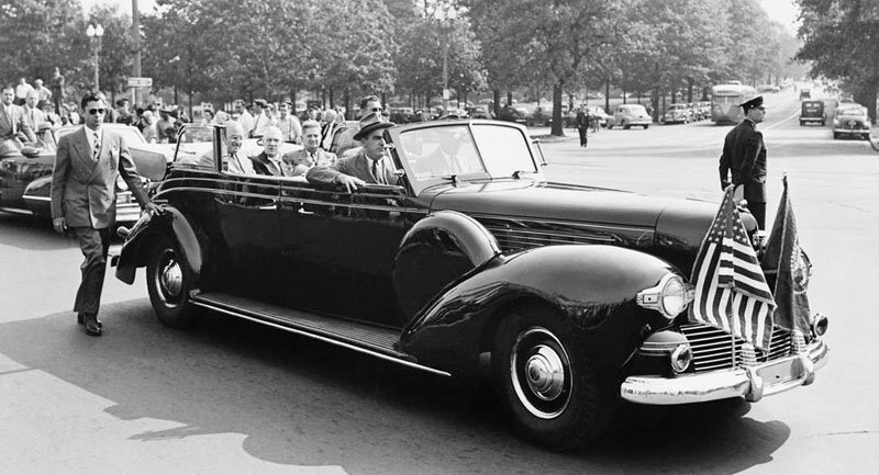 1939 Lincoln K-series “Sunshine Special”, Franklin D. Roosevelt