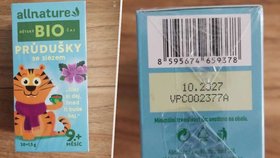 Vadná šarže dětského BIO čaje