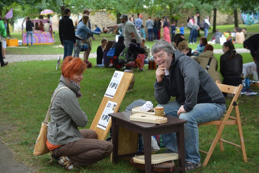 Čajomír není jen o pití čaje. Festival nabídl představení, ale také workshopy a další pohybové aktivity.