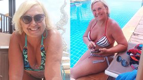 Kateřina Cajthamlová (62) překvapila: Slunce, Thajsko, bikiny!