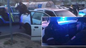 Policisté v Čakovicích načapali řidiče pod vlivem pervitinu, který řídil kradený vůz.
