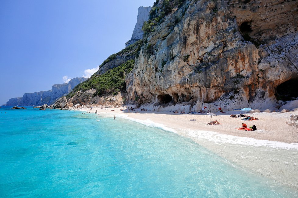 Cala di Gabbiani, Sicílie - Baunei