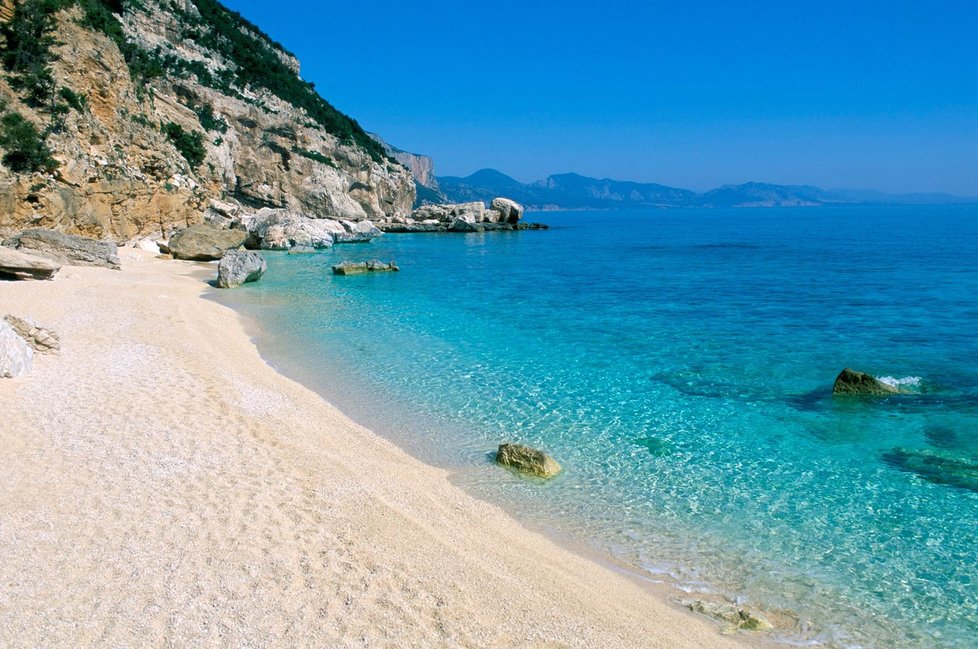 Cala Mariolu, Sardínie - Baunei