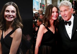 Calista Flockhartová a Harrison Ford