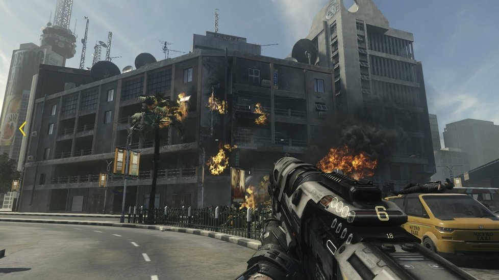 Videohra Call of Duty: Advanced Warfare.