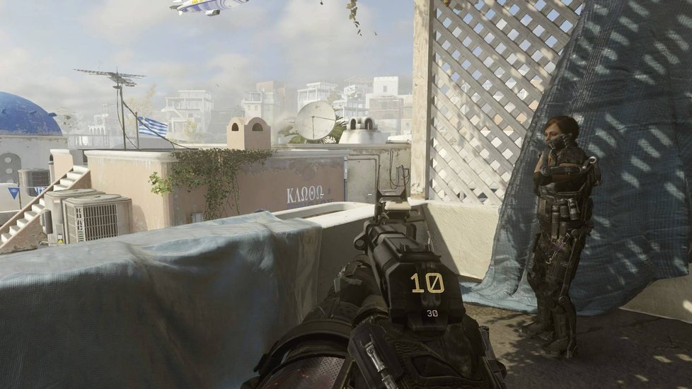 Videohra Call of Duty: Advanced Warfare.