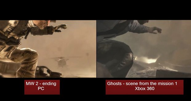 Vývojáři série Call of Duty recyklují jednu a tu samou animace