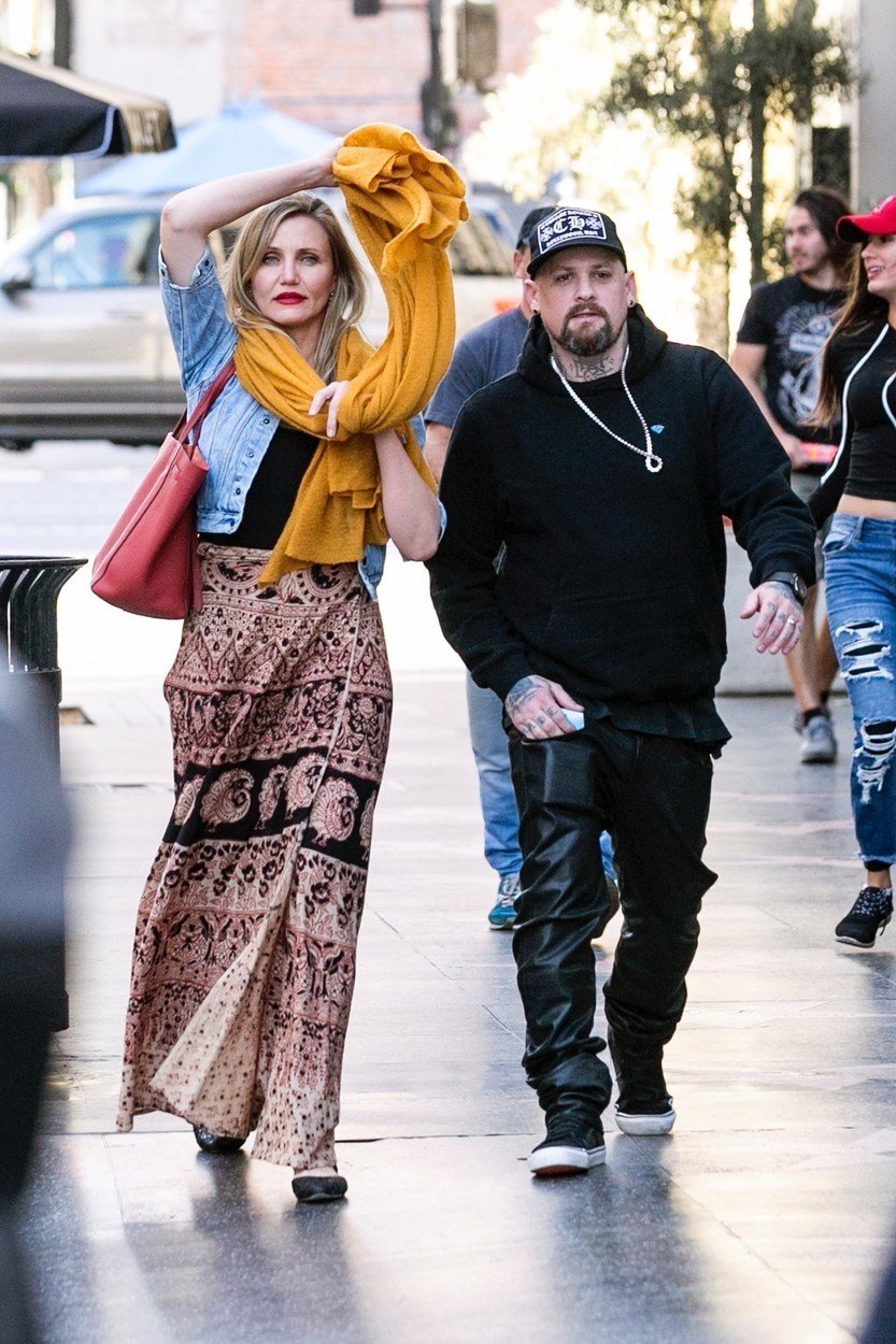 Cameron Diaz a její partner Benji Madden