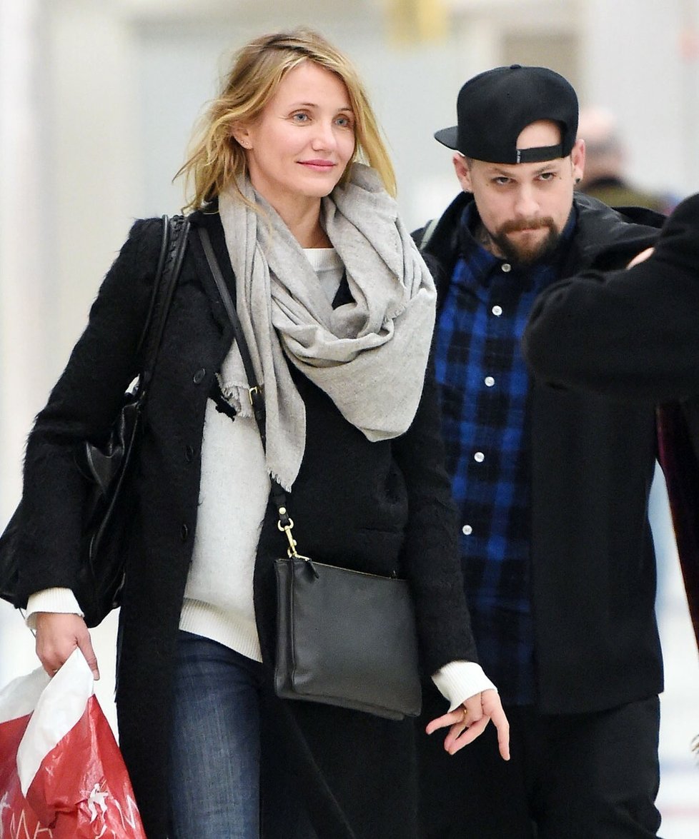 Cameron Diaz a její manžel Benji Madden