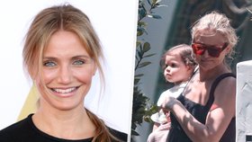 Cameron Diaz ukázala dceru.