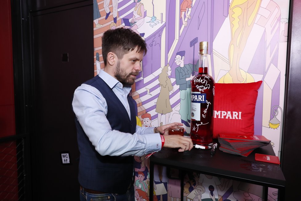 Campari party - Jiří Mádl