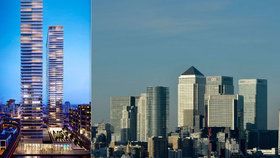 Stavební firma Sipral opláští jedny z nejvyšších budov v Londýně.