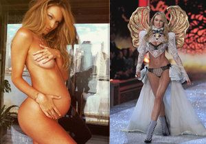 Andílek Victoria&#39;s Secret Candice Swanepoel je podruhé těhotná: Úplně nahá se chlubila bříškem!