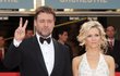 Russell Crowe s jeho ženou Danielle Spencer