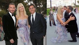 Karolina Kurková se na hvězdné párty v Cannes líbala s Davidem Beckhamem!