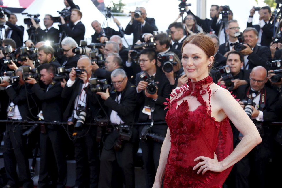 Zahájení filmového festivalu v Cannes: Herečka Julianne Moore