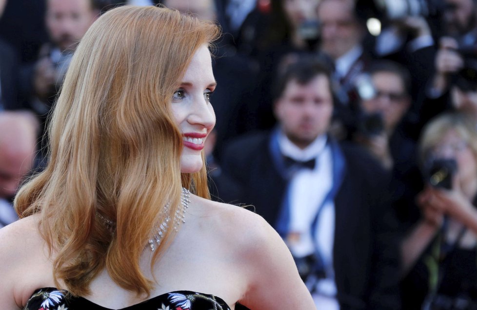 Zahájení filmového festivalu v Cannes: Herečka Jessica Chastain