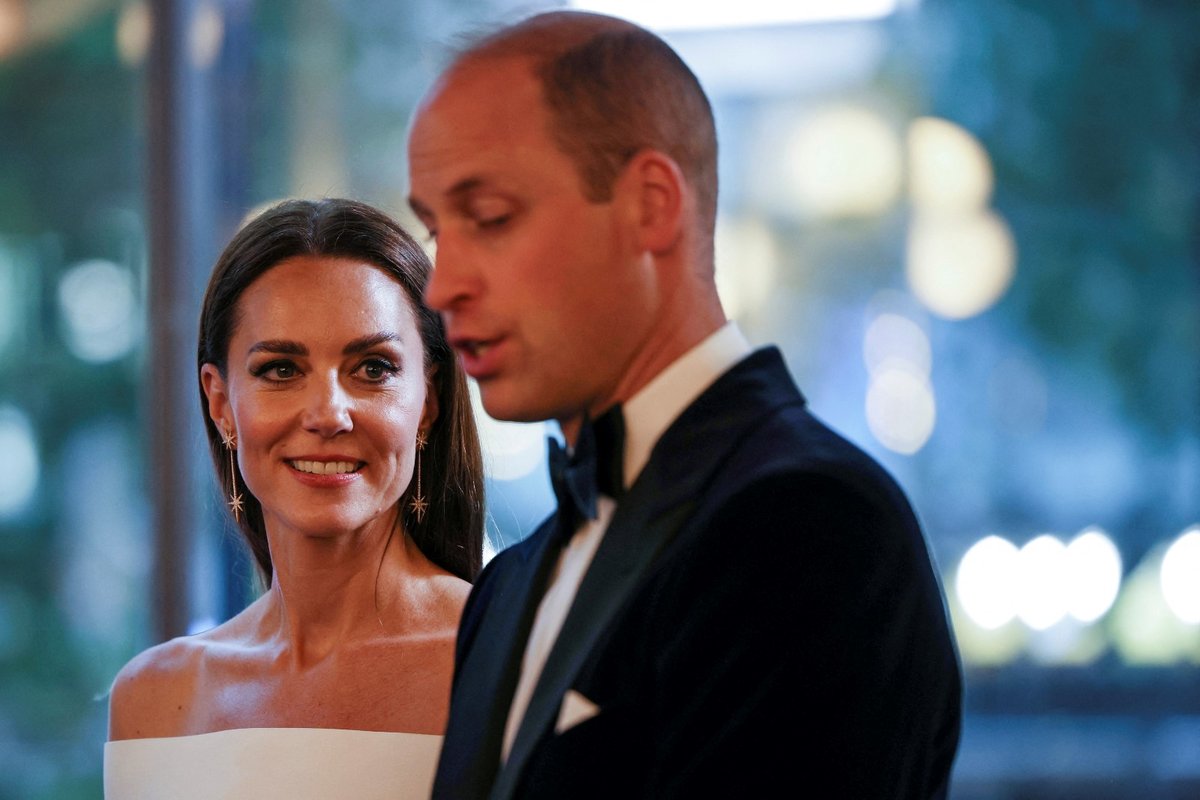 Vévodkyně Kate a princ William.