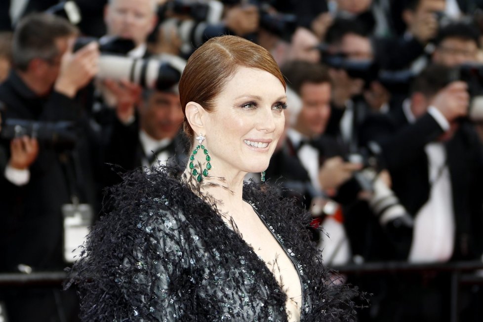 Americká herečka Julianne Moore.