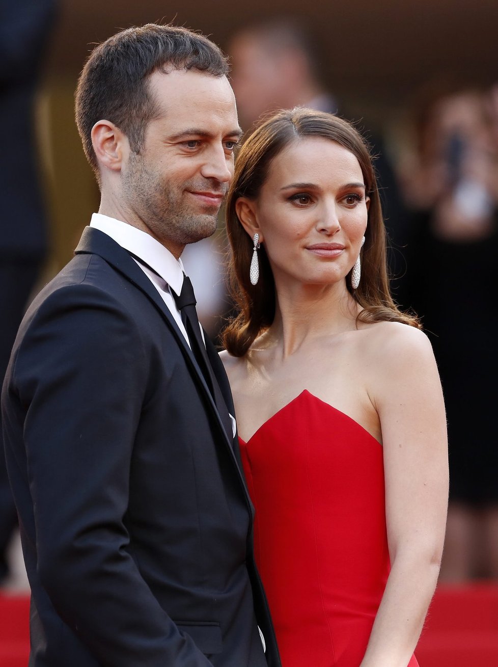 Natalie Portman s manželem.