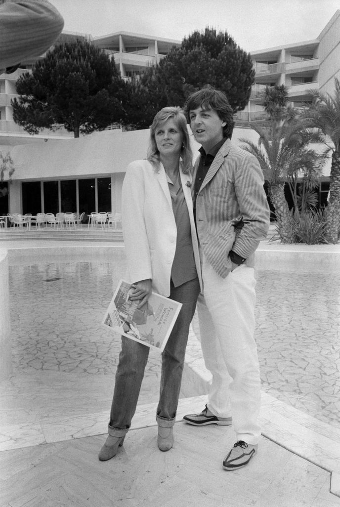 Linda a Paul McCartney