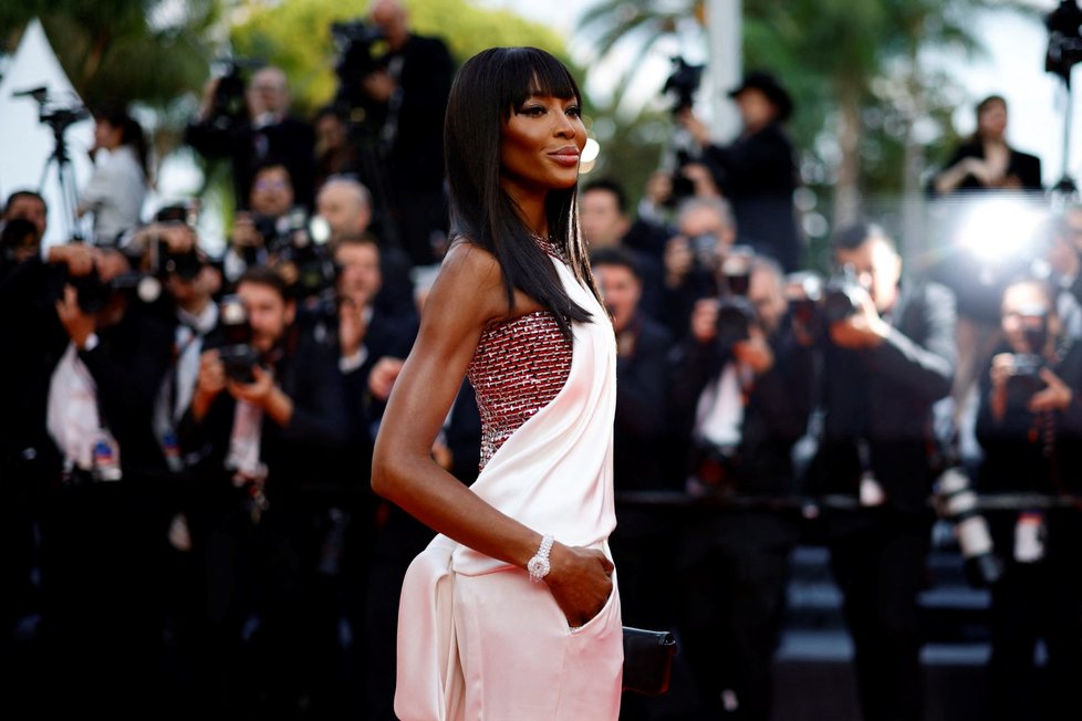 Filmový festival v Cannes - Naomi Campbell