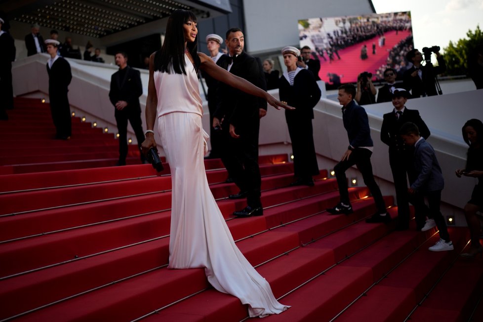 Filmový festival v Cannes - Naomi Campbell