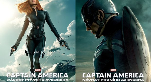 Hrdinové z pokračování Captaina Ameriky mají super plakáty
