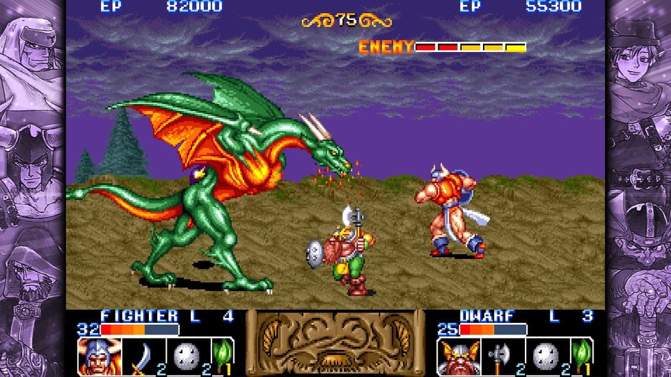 Capcom Beat &#39;Em Up - The King of Dragons (1991)