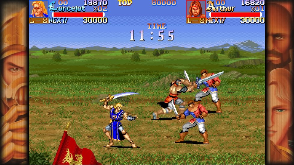 Capcom Beat &#39;Em Up - Knights of The Round (1991)