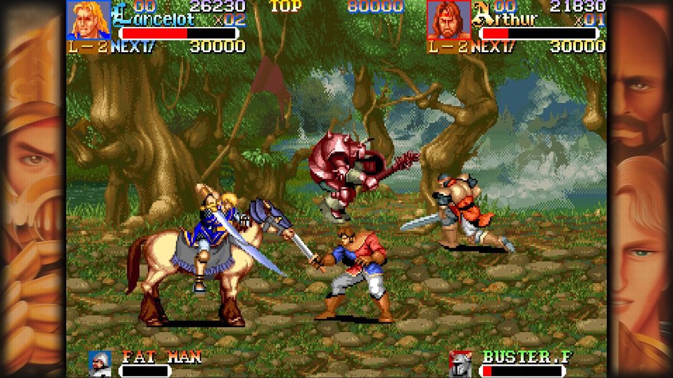 Capcom Beat &#39;Em Up - Knights of The Round (1991)