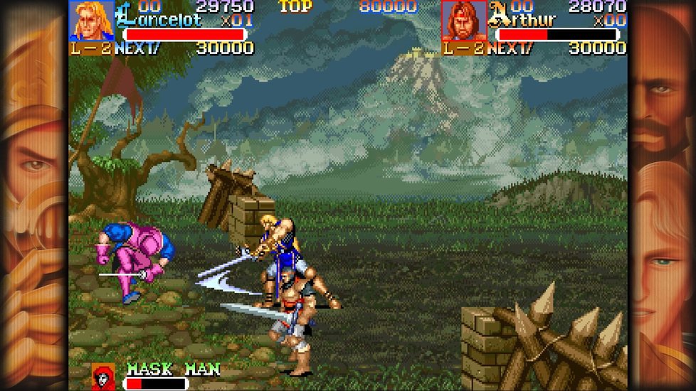 Capcom Beat &#39;Em Up - Knights of The Round (1991)